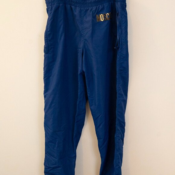 MOSCHINO Nylon Blue Track Pants (Full Tracksuit Available!) - Picture 5 of 8